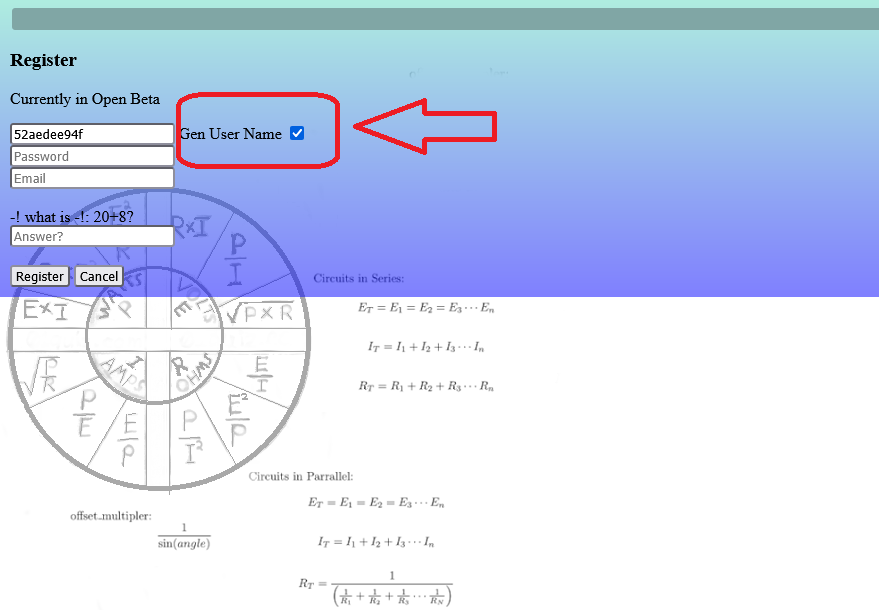 Register as Anon User